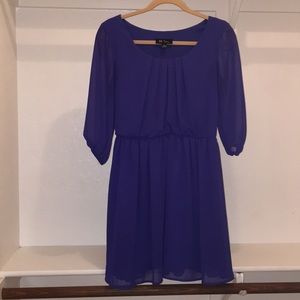 3/4 sleeve length dress